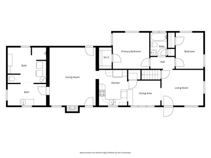 a picture of a floor plan