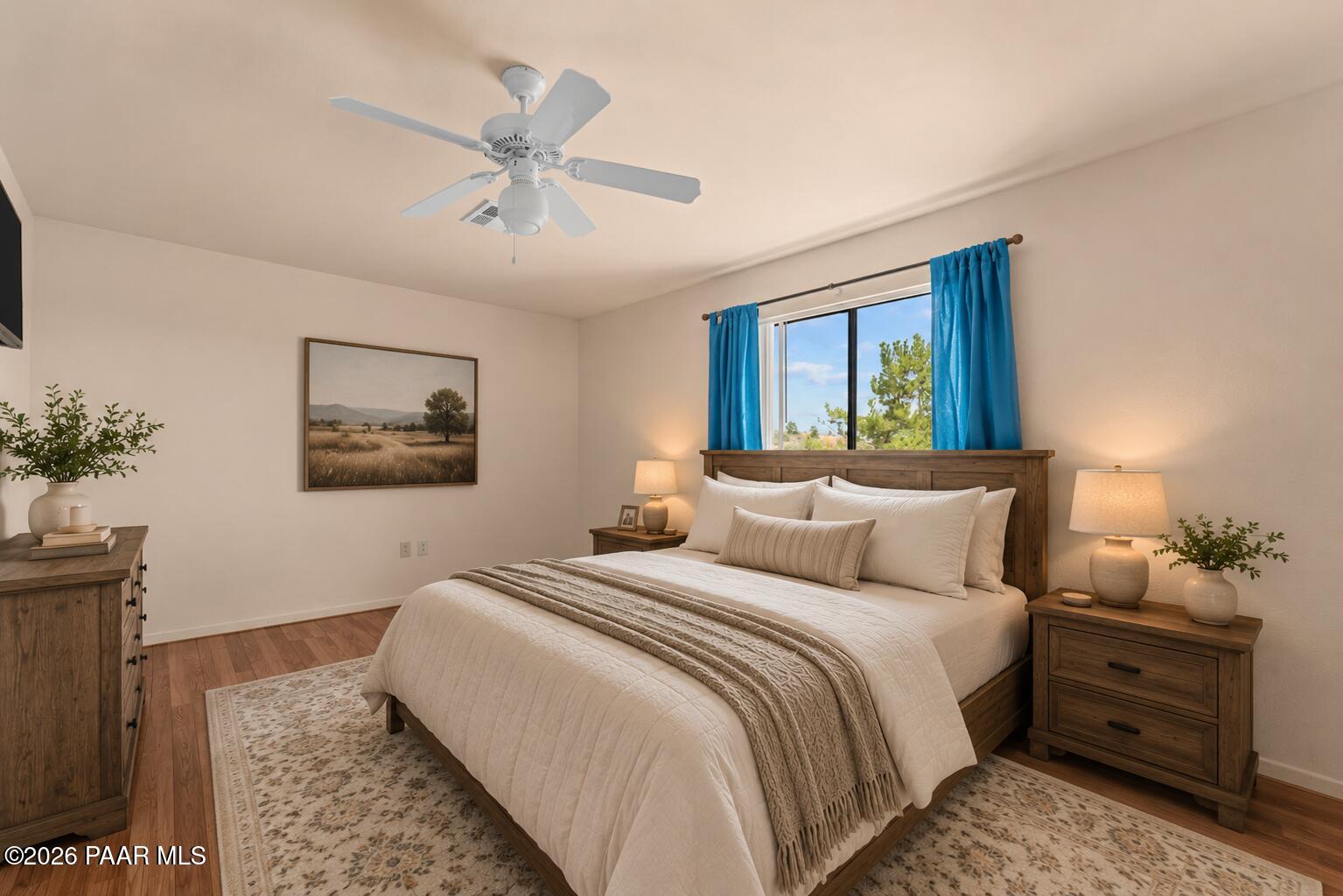 18112 Spoon Road Peeples Valley, AZ 86332 - Photo 16 of 30 Virtually Staged Bedroom 2