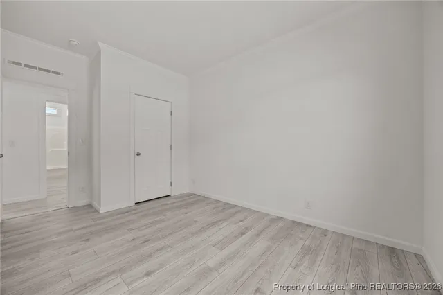 wooden floor in an empty room