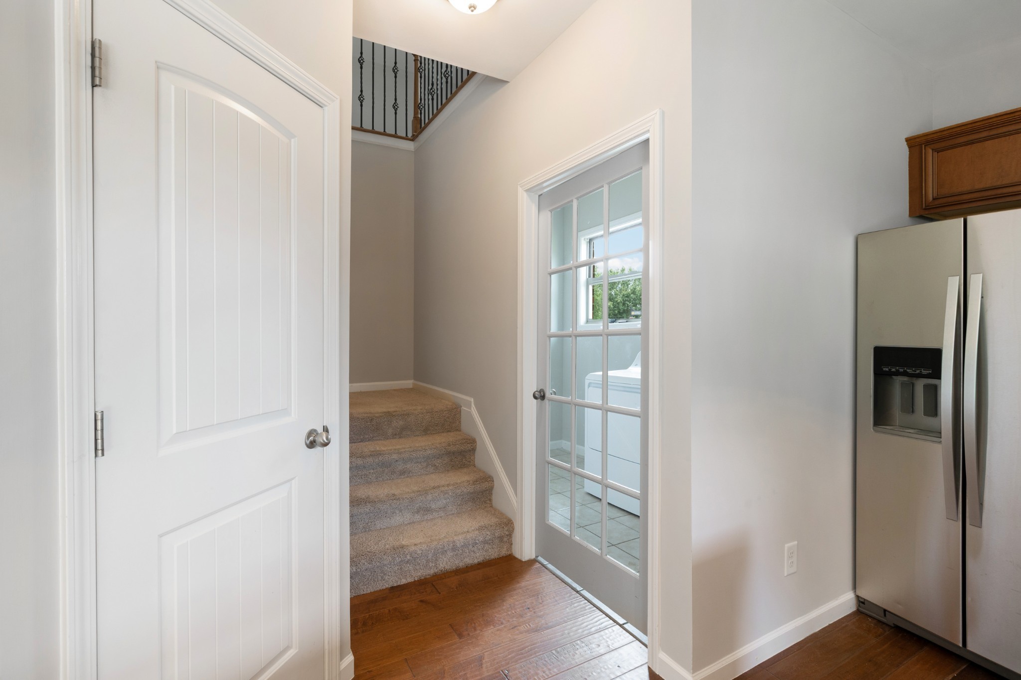 2040 Belshire Way Spring Hill, TN 37174 - Photo 21 of 74 a view of a hallway with wooden floor and entryway