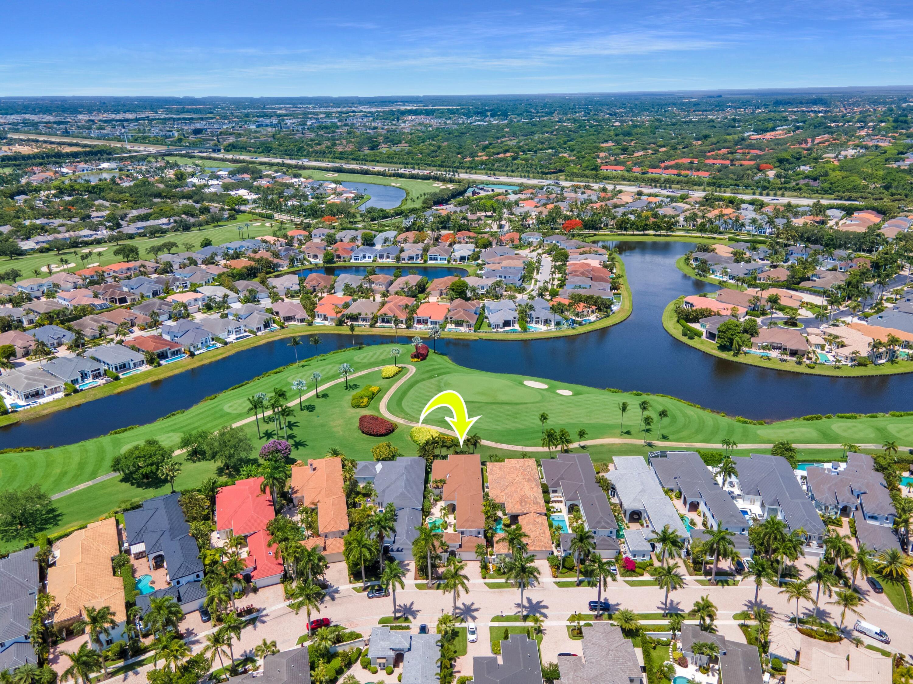6483 Enclave Way Boca Raton, FL 33496 - Photo 10 of 27 Aerial - 7