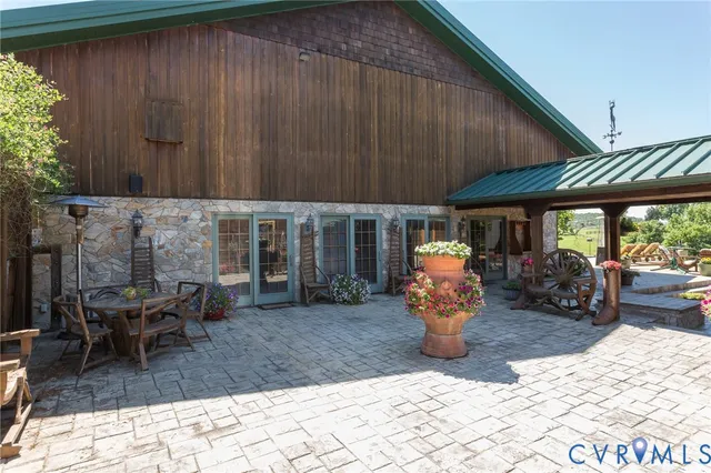 a view of workspace with wooden floor and chair