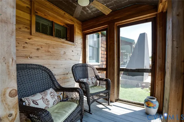 a view of a tables and chairs in patio