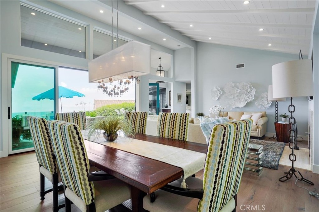 437 Emerald Bay Laguna Beach, CA 92651 - Photo 40 of 61 a view of a dining room with furniture