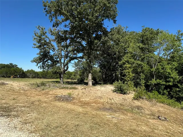 a backyard of a house