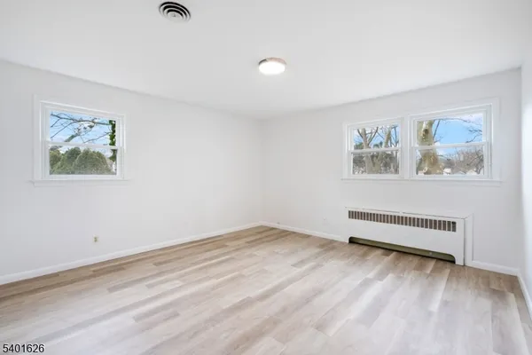 wooden floor in a room