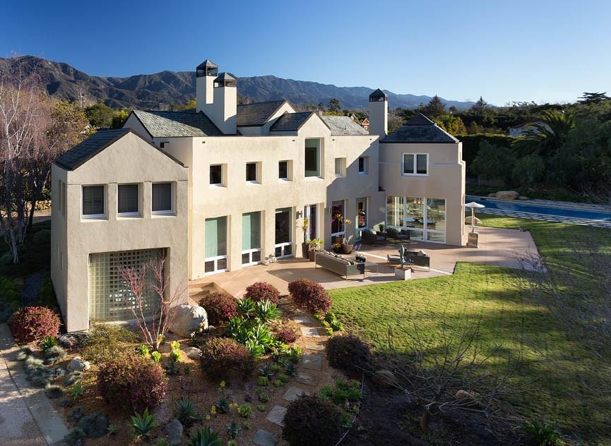 266 Santa Rosa Lane Santa Barbara, CA 93108 - Photo 11 of 15 SantaRosa266.ExeriorHomeMountainVivew