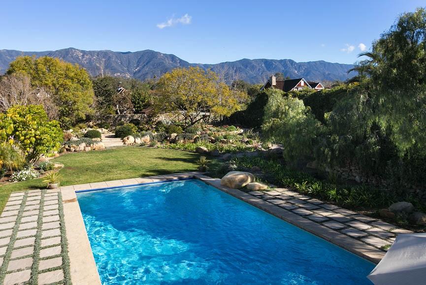 266 Santa Rosa Lane Santa Barbara, CA 93108 - Photo 14 of 15 SantaRosa266.PoolMountainViews (1)