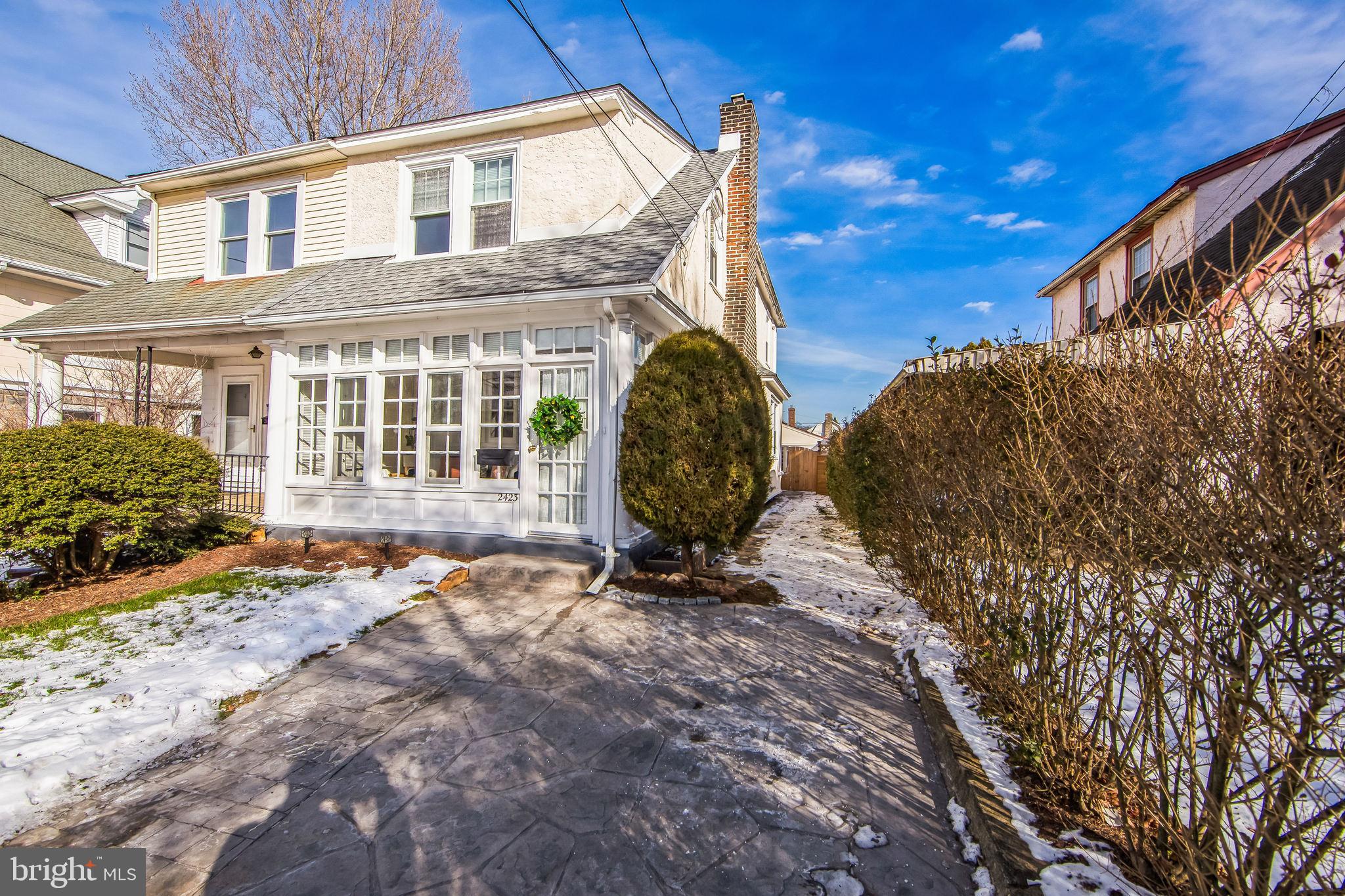 2423 Avon Road Ardmore, PA 19003 - Photo 2 of 37 a view of a house with a patio