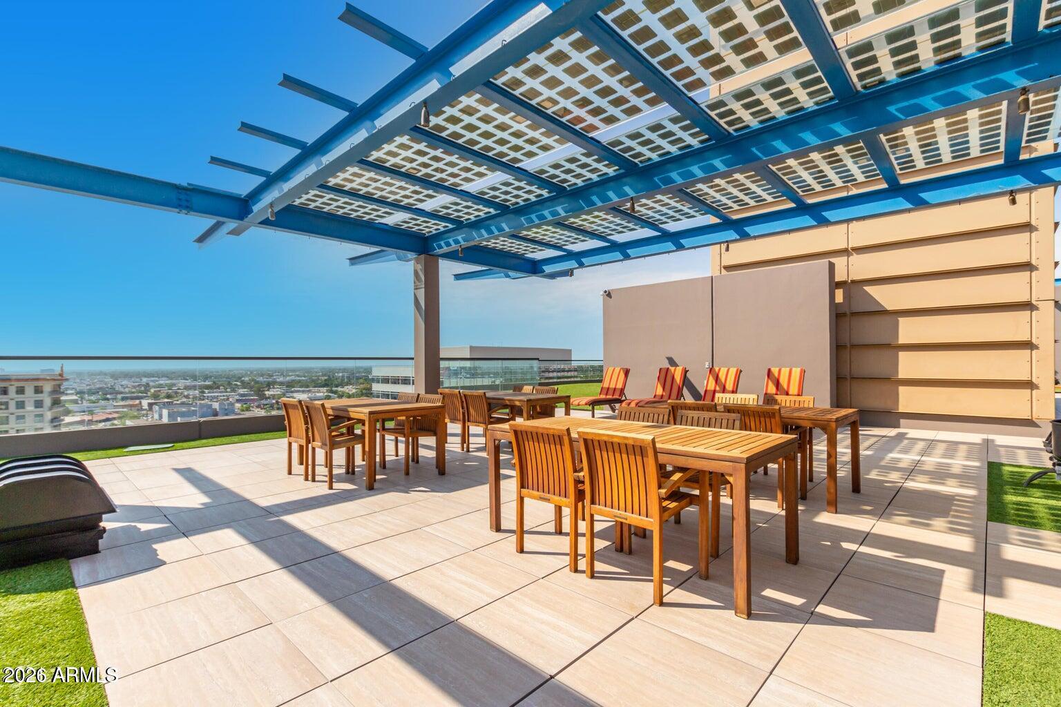 4808 North 24th Street, Unit 1402 Phoenix, AZ 85016 - Photo 30 of 38 Roof Picnic Area I