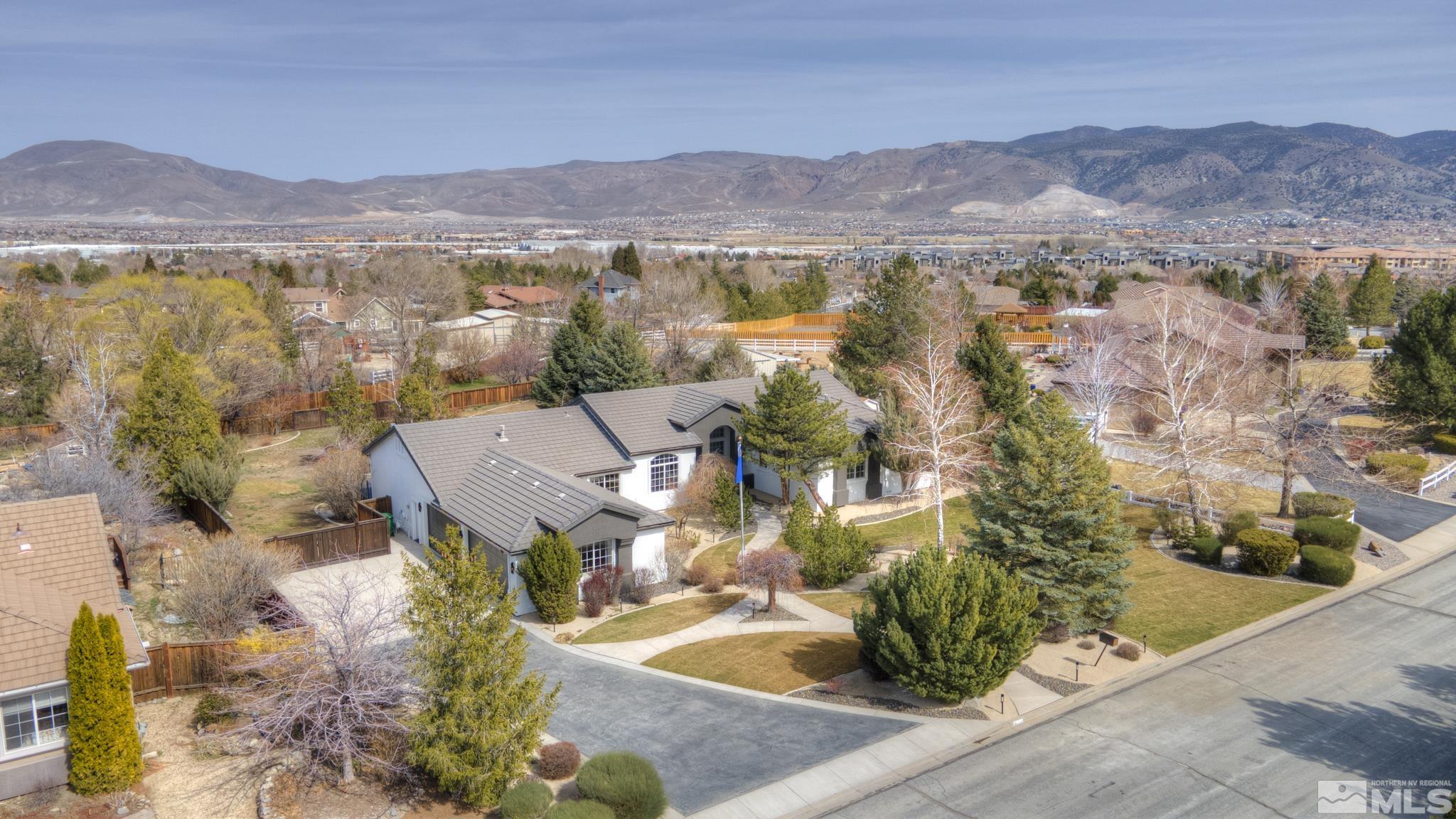 1095 Flanders Road Reno, NV 89511 - Photo 36 of 39 an aerial view of residential house and sandy dunes