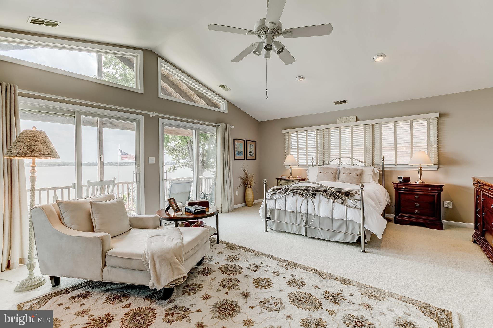 2114 Riverview Road Baltimore, MD 21221 - Photo 23 of 29 MASTER BDRM WITH SITTING AREA AND GLORIOUS VIEW