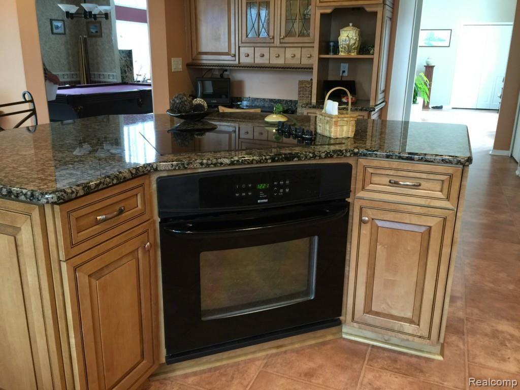 Updated kitchen with granite