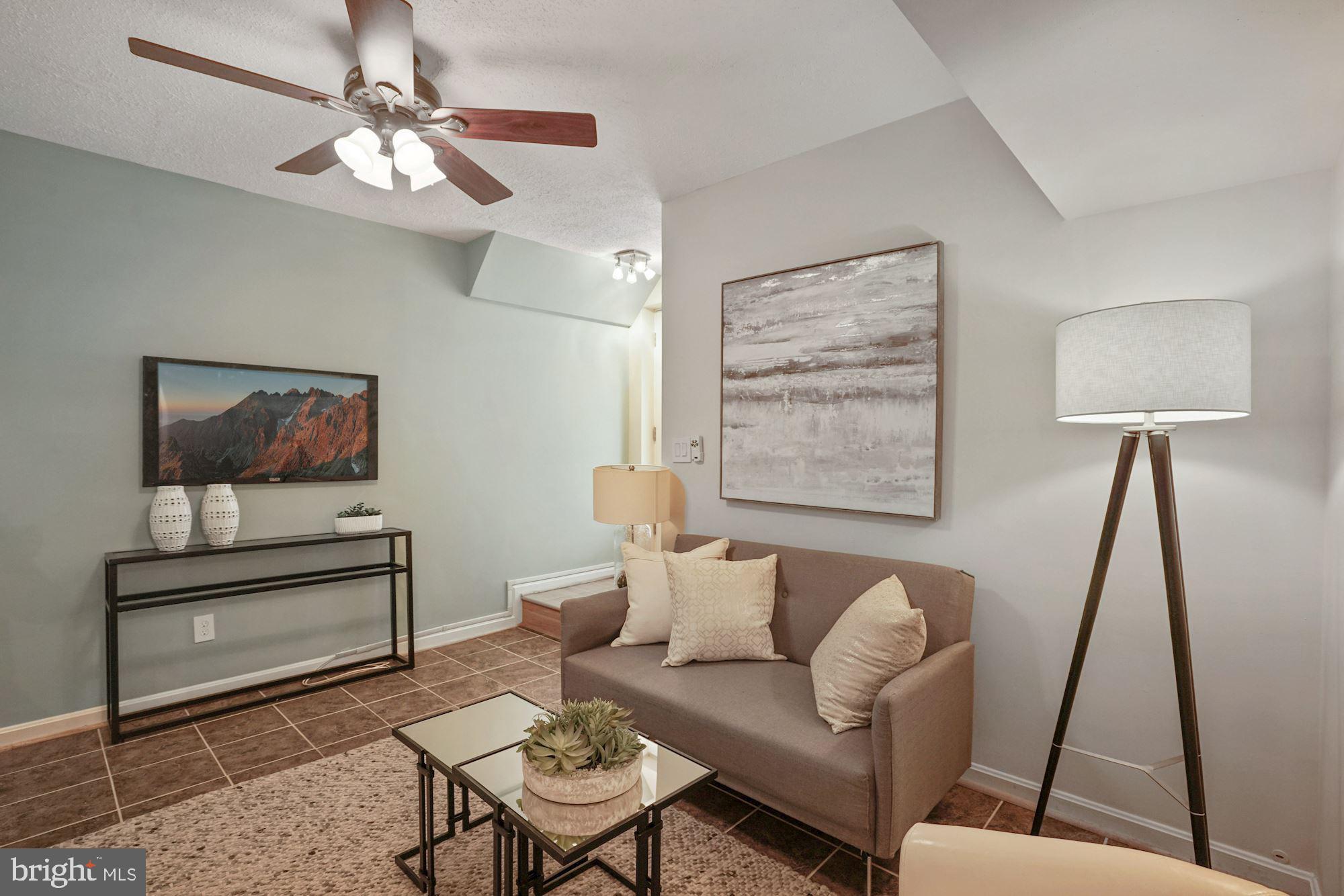 132 East Glebe Road Alexandria, VA 22305 - Photo 22 of 32 Lower level recreation area