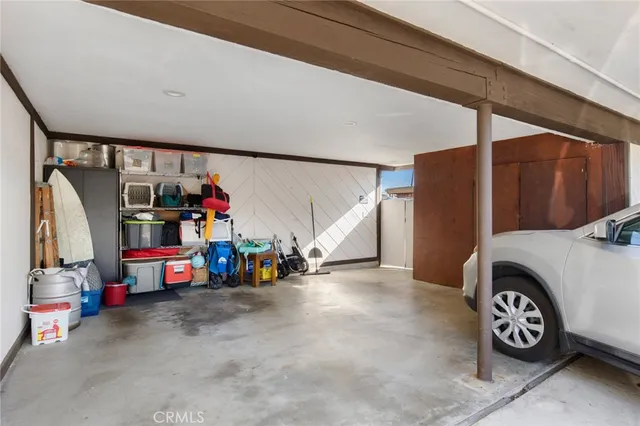 a view of storage and utility room