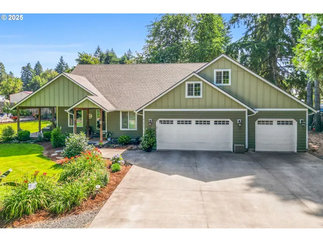 a house with a outdoor space