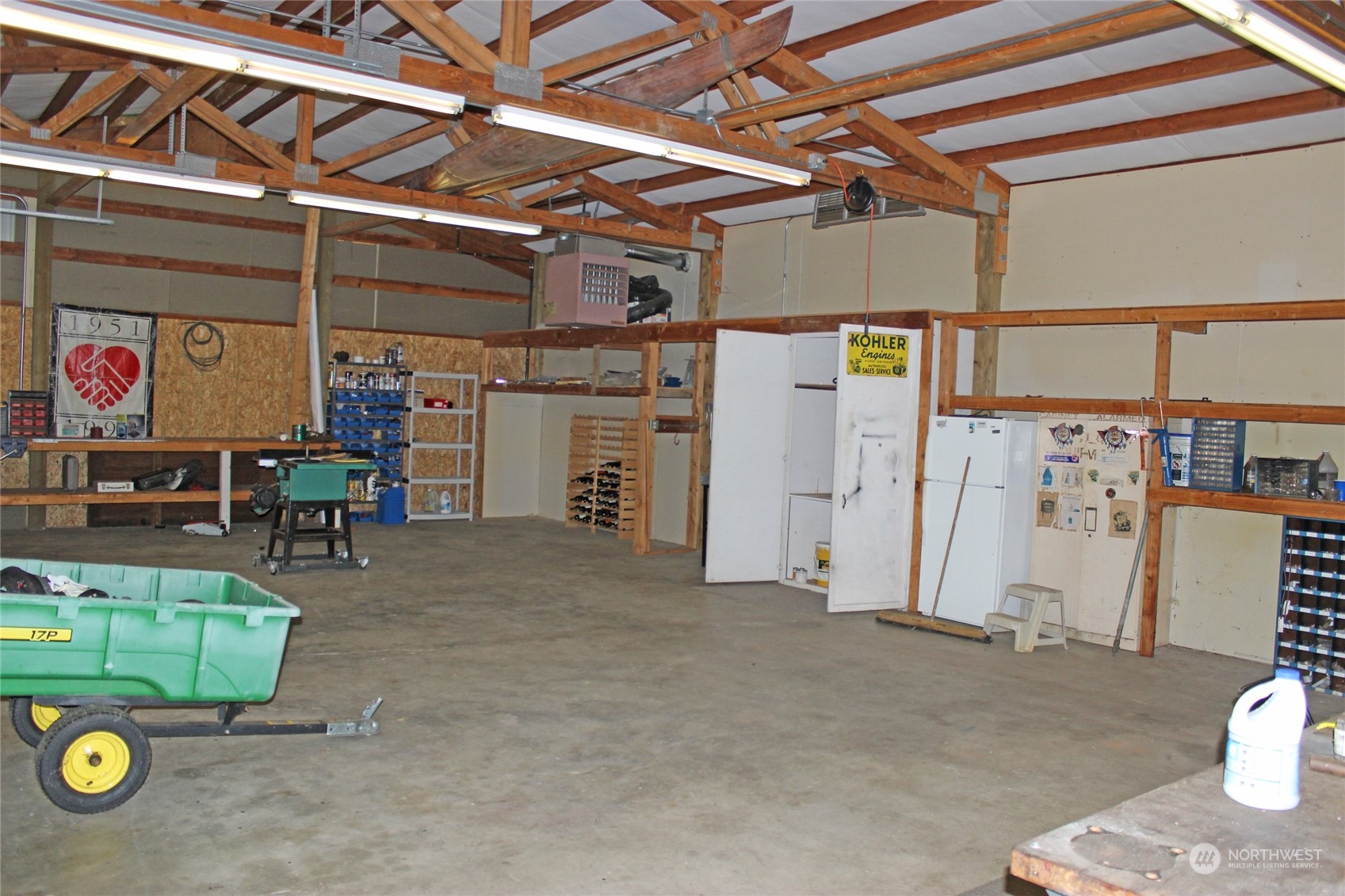 9441 Gastaeson Lane Southwest Rochester, WA 98579 - Photo 39 of 40 a view of a room with gym equipment