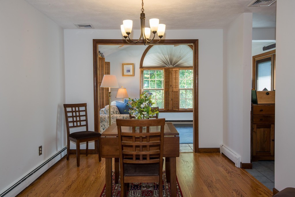 132 Spring Street Stoneham, MA 02180 - Photo 9 of 30 a view of a dining room with furniture and wooden floor