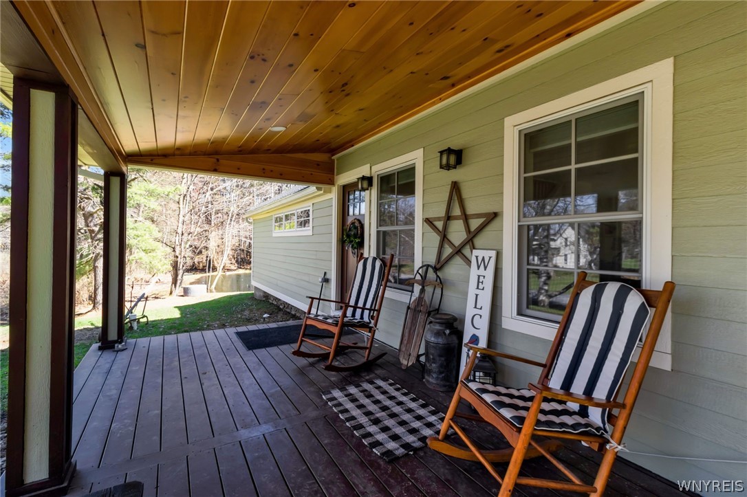 2566 Genesee Road Arcade, NY 14009 - Photo 2 of 50 Covered front porch