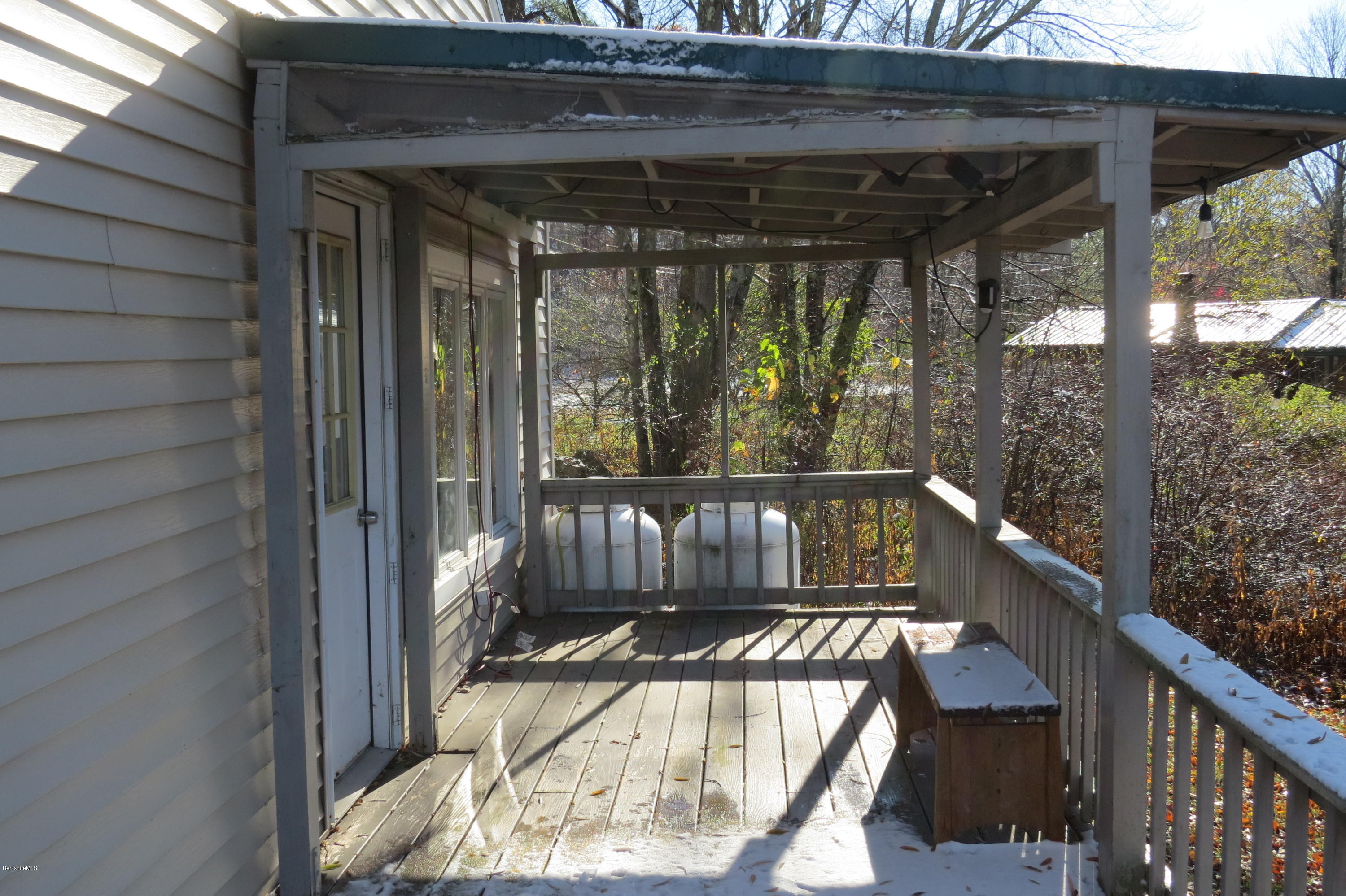 1601 Barber Pond Road Pownal, VT 05261 - Photo 26 of 34 a view of balcony with wooden floor
