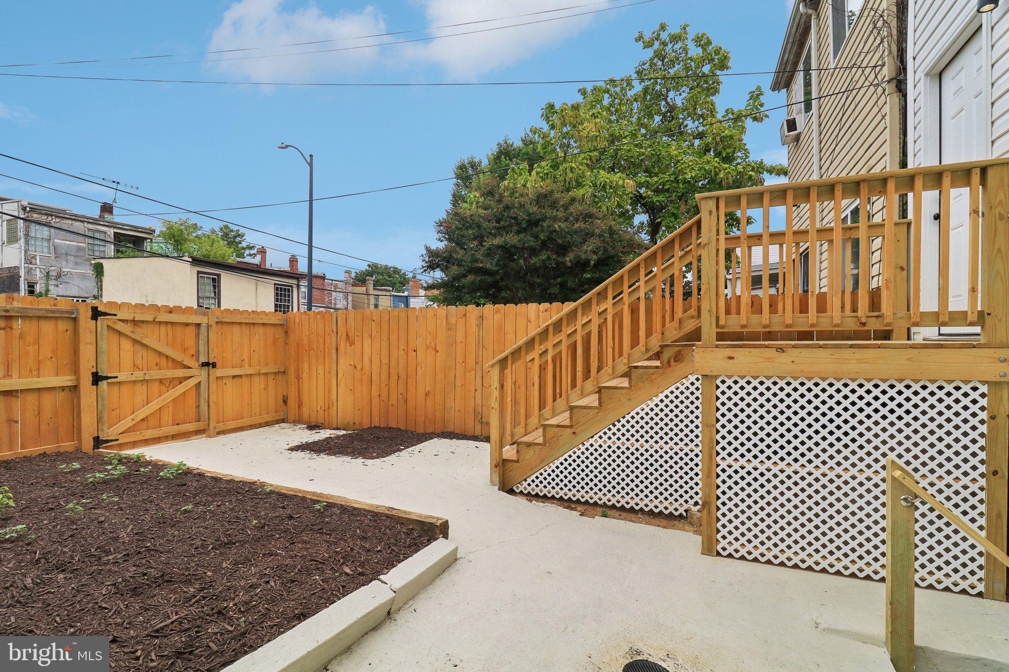 639 Columbia Road Northwest Washington, DC 20001 - Photo 42 of 51 Private Backyard