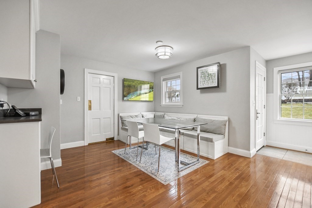 348 Webster Street Needham, MA 02494 - Photo 9 of 42 a view of a livingroom with furniture and wooden floor