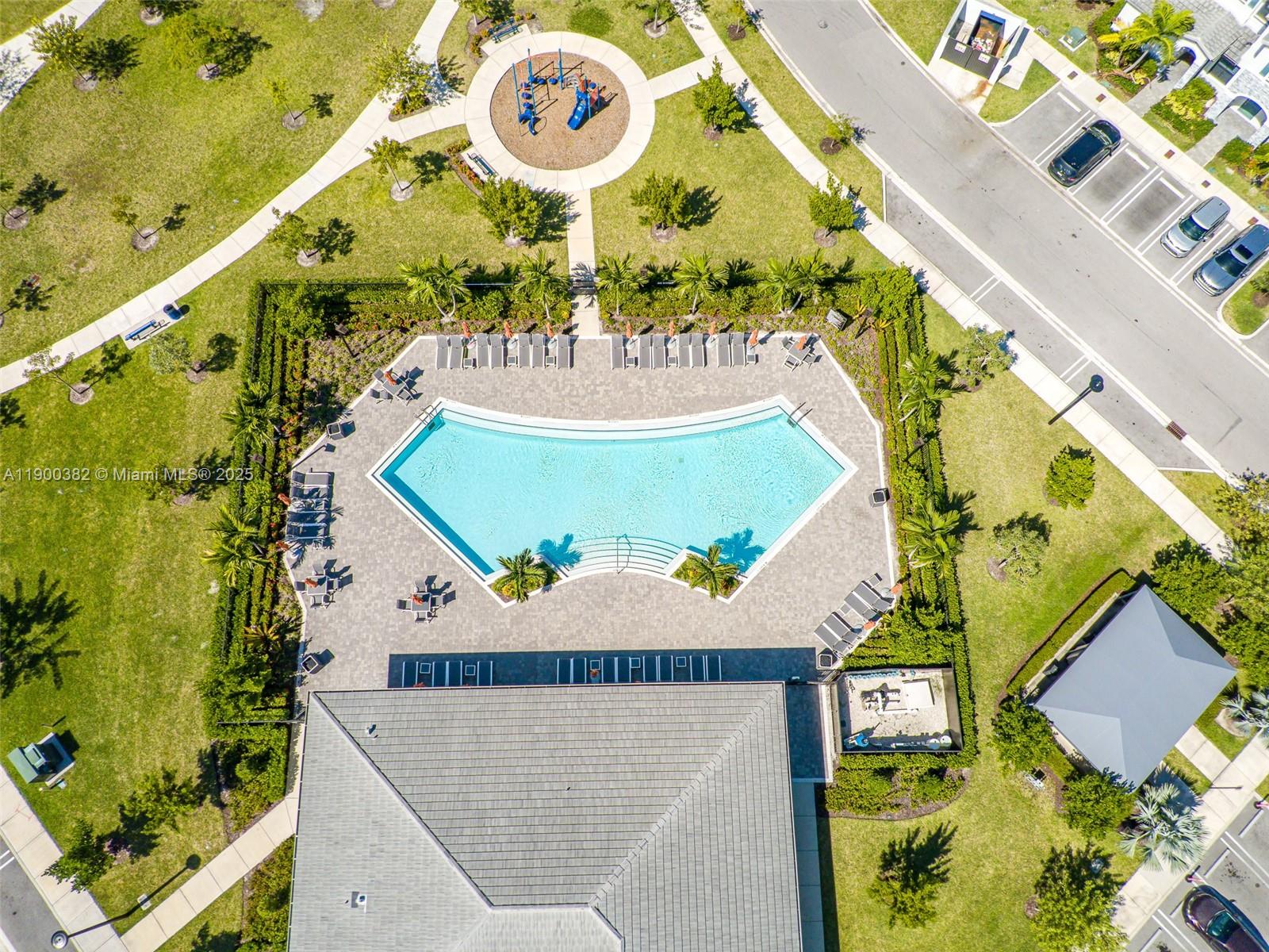 13237 Southwest 286th Street, Unit 13237 Homestead, FL 33033 - Photo 41 of 48 an aerial view of a swimming pool