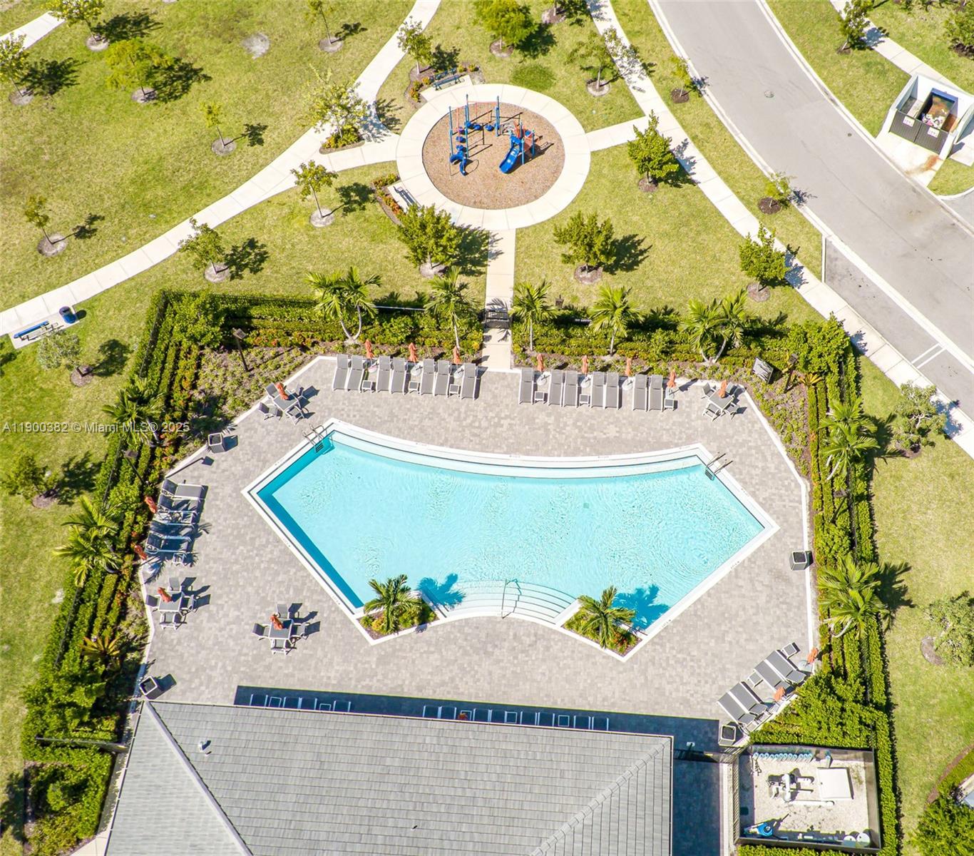 13237 Southwest 286th Street, Unit 13237 Homestead, FL 33033 - Photo 42 of 48 an aerial view of a house with a swimming pool