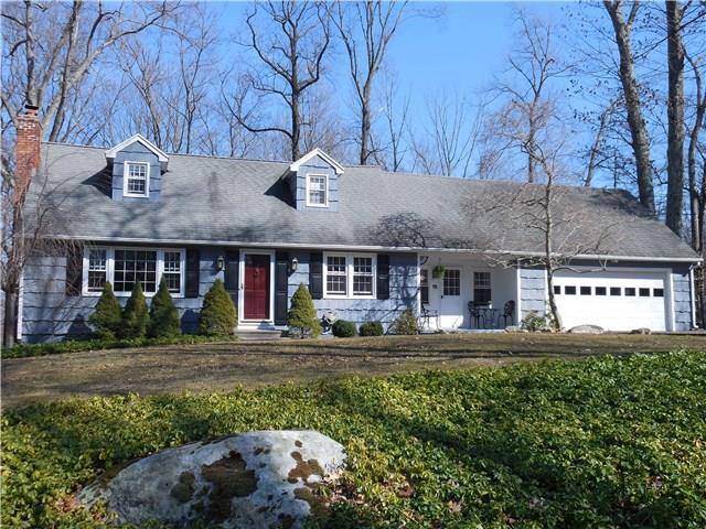 15 Flax Hill Road Brookfield, CT 06804 - Photo 1 of 1 a front view of a house with a yard garden and outdoor seating