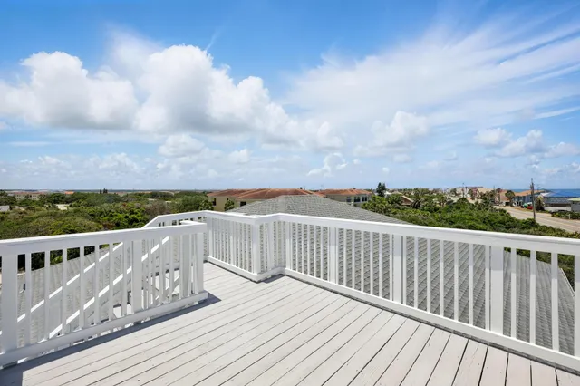 a view of a garden with an outdoor space