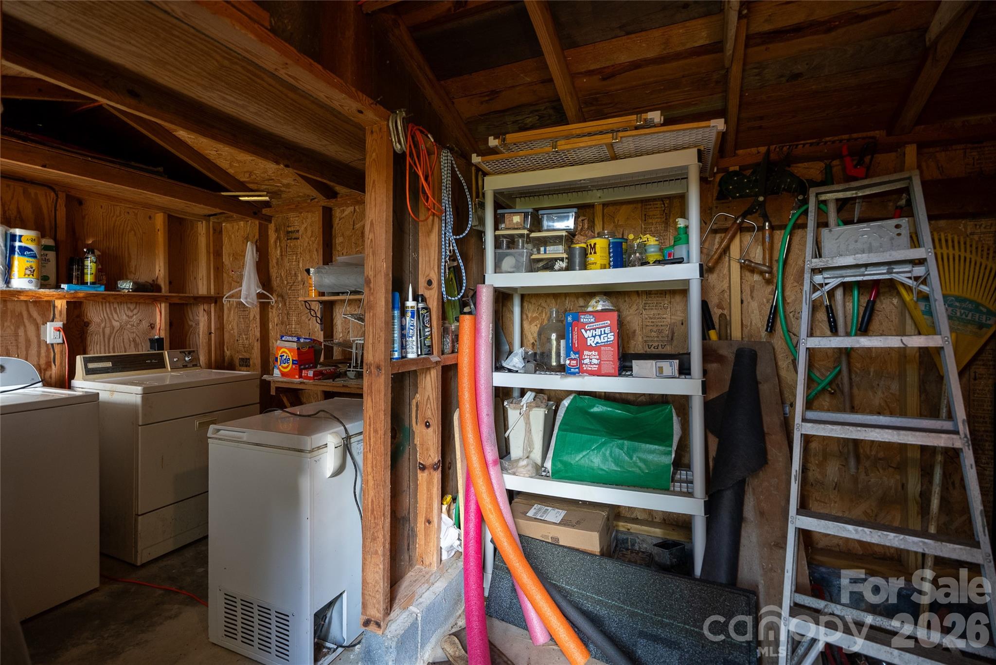 1412 North Bearwallow Road Fletcher, NC 28732 - Photo 27 of 30 a utility room with dryer and washer