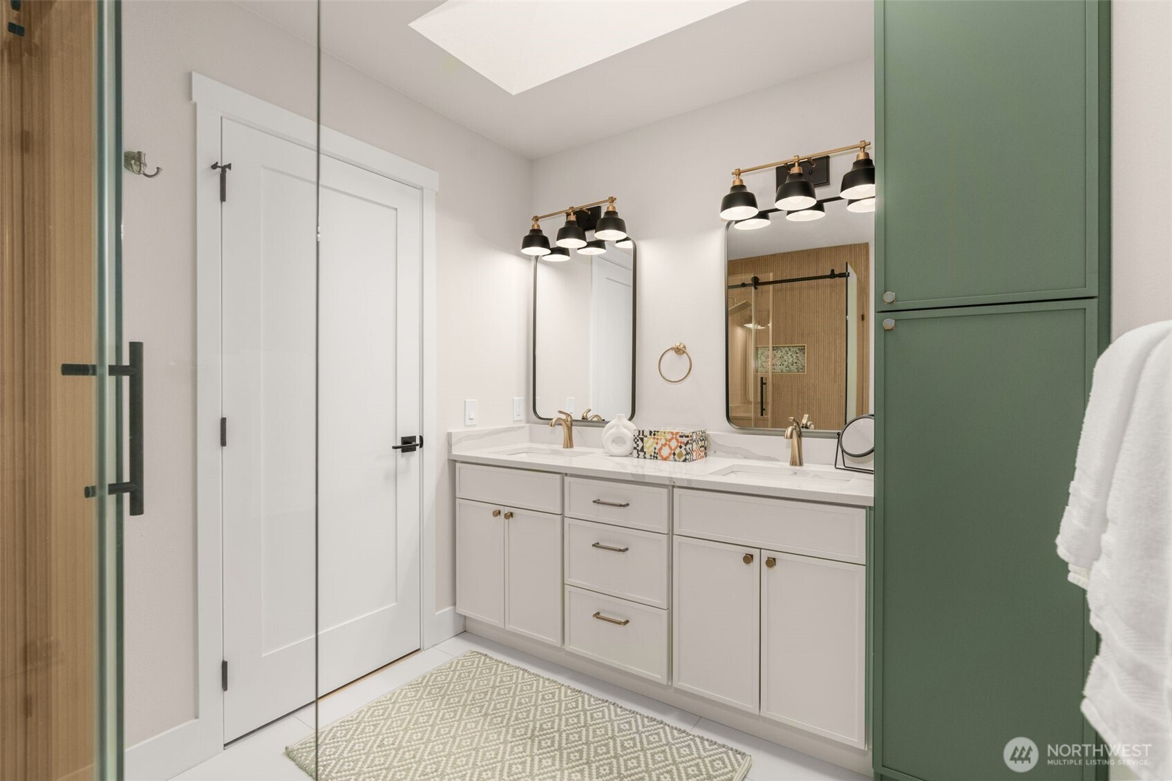 301 236th Place Southwest Bothell, WA 98021 - Photo 17 of 35 a view of bathroom with dual sinks