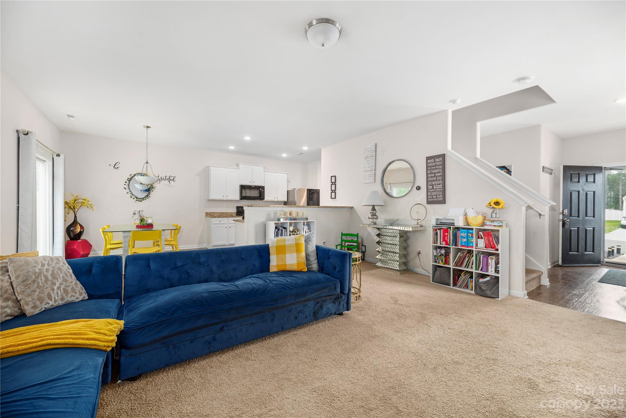 6415 Jerimoth Charlotte, NC 28215 - Photo 5 of 22 a living room with furniture and a wooden floor
