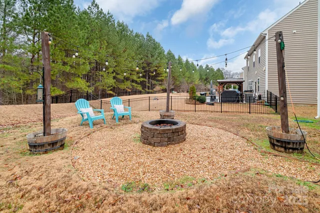 a view of a house with a patio