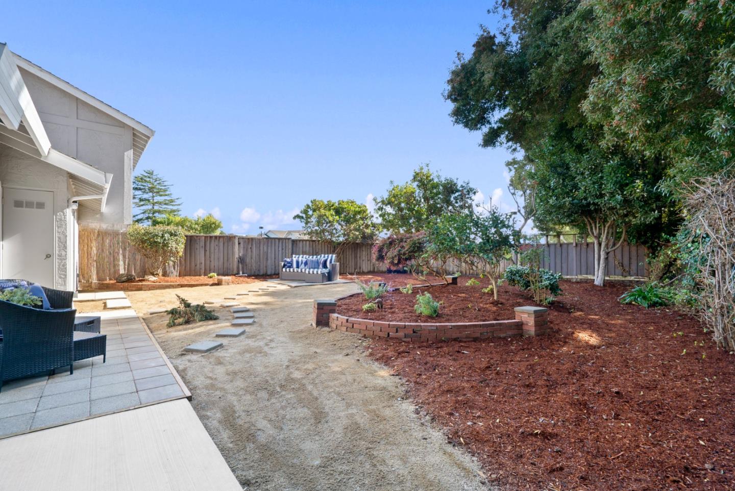 443 Sailfish Drive Aptos, CA 95003 - Photo 45 of 60 a view of a backyard with sitting area