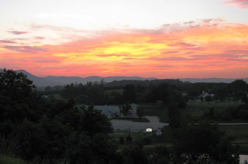 101 Summit Ridge Road Daleville, VA 24083 - Photo 50 of 55 Sunset views