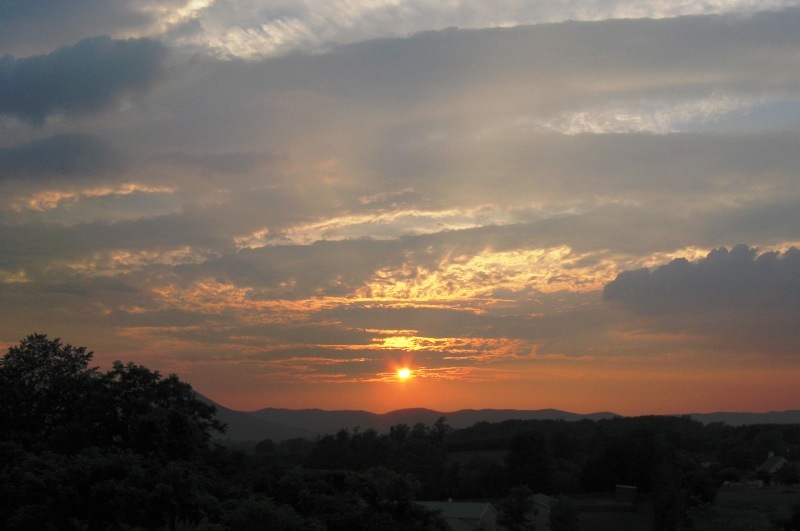 101 Summit Ridge Road Daleville, VA 24083 - Photo 51 of 55 Sunset views