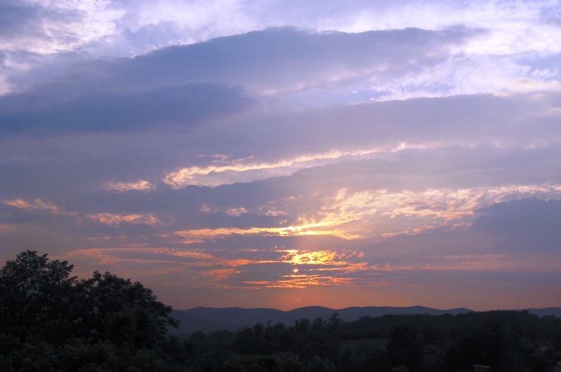 101 Summit Ridge Road Daleville, VA 24083 - Photo 55 of 55 Sunset views