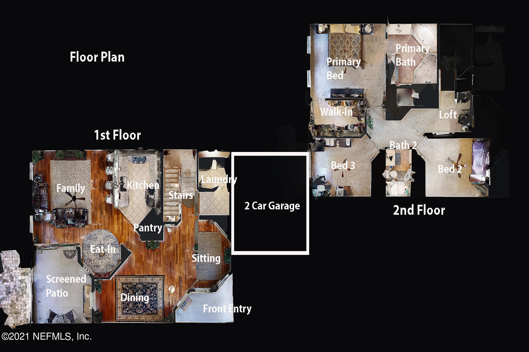 3252 Chestnut Ridge Way Orange Park, FL 32065 - Photo 45 of 45 Floor Plan
