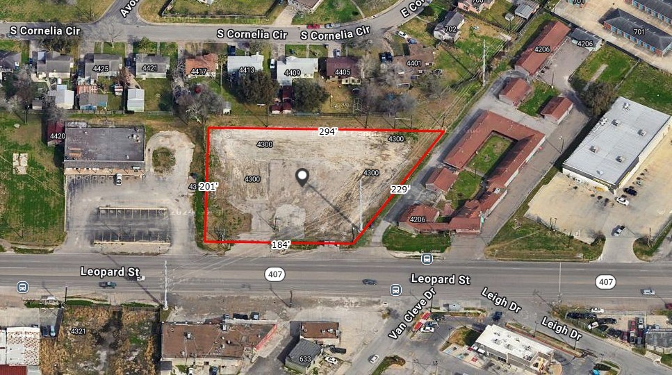 an aerial view of residential houses