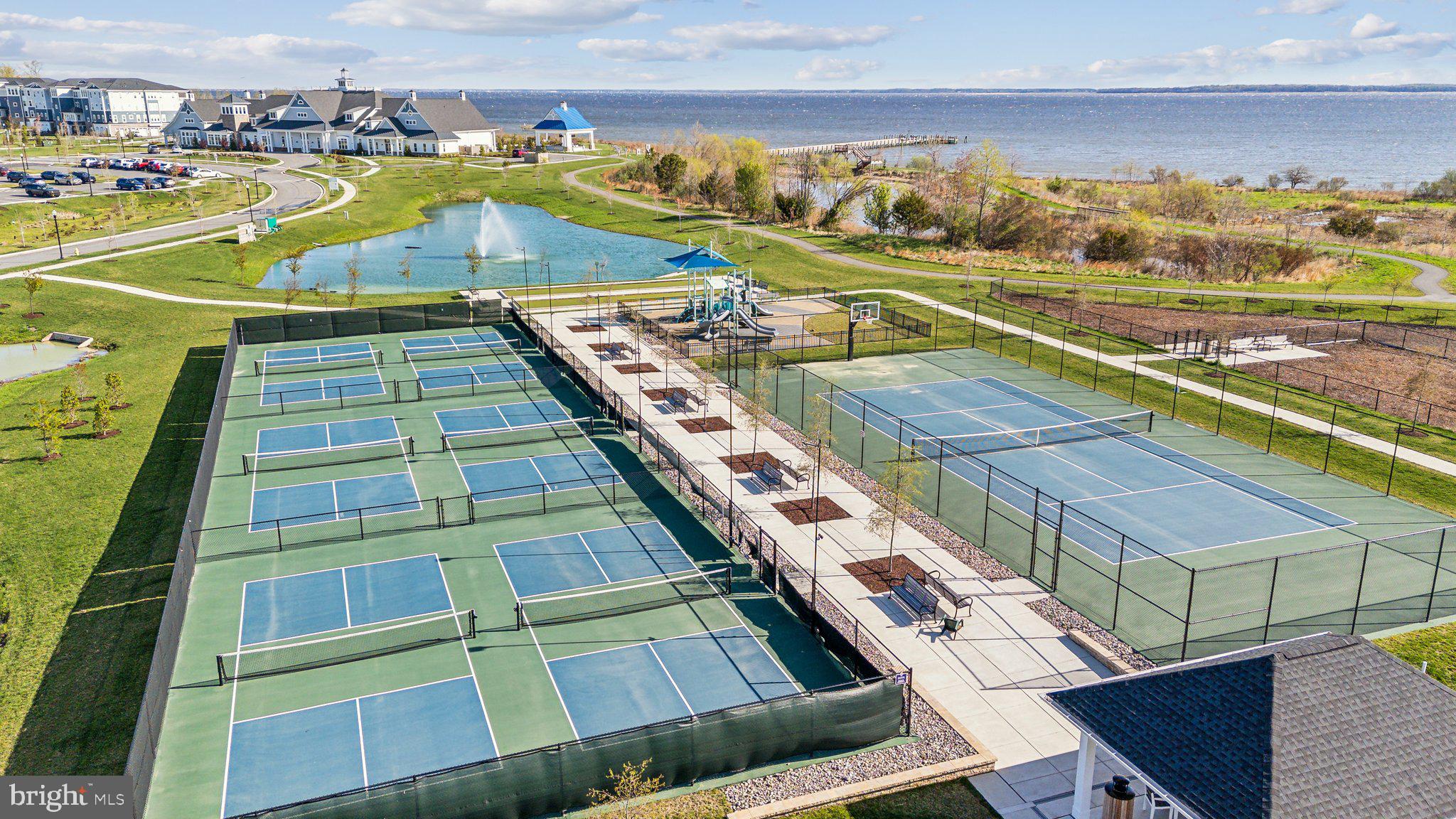 170 Harrier Way, Unit 34 Chester, MD 21619 - Photo 67 of 81 Pickleball & Tennis Courts