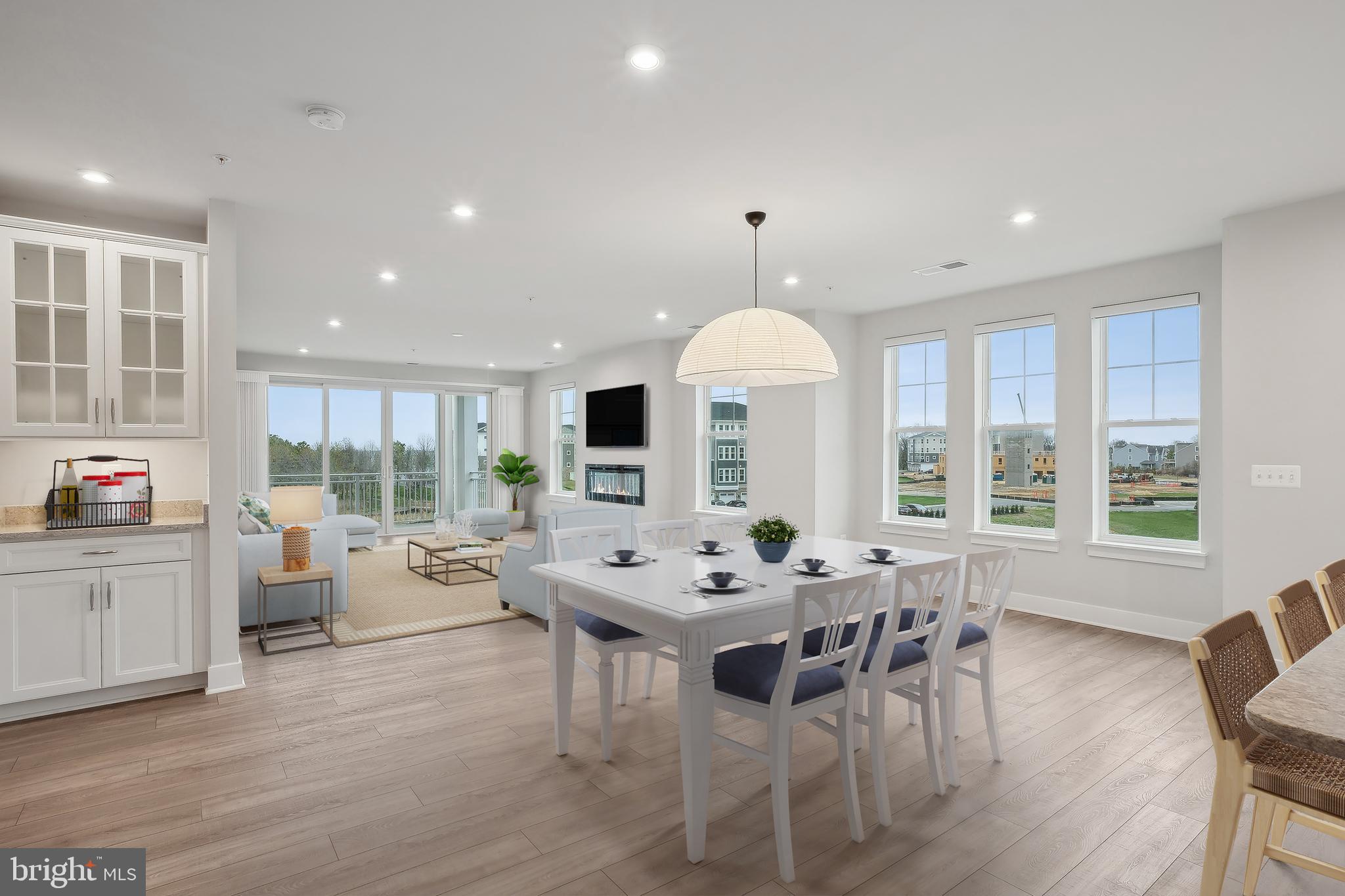 170 Harrier Way, Unit 34 Chester, MD 21619 - Photo 10 of 81 a view of a dining room with furniture window and outside view