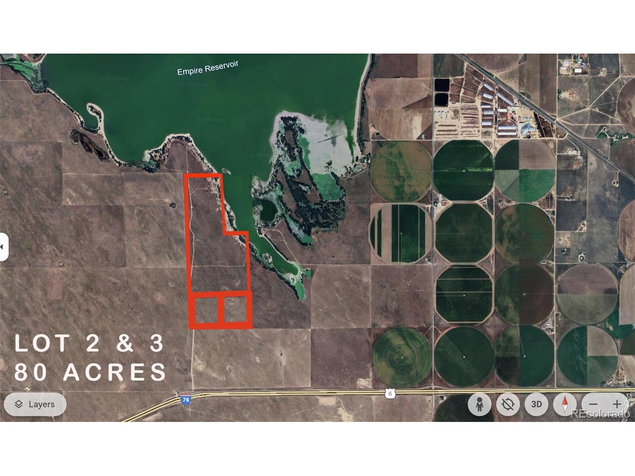 R8977762 R8977762 Orchard Orchard, CO 80649 - Photo 24 of 24 Lot's 2 & 3 (can be purchased together) - Entire 320 acres is also available