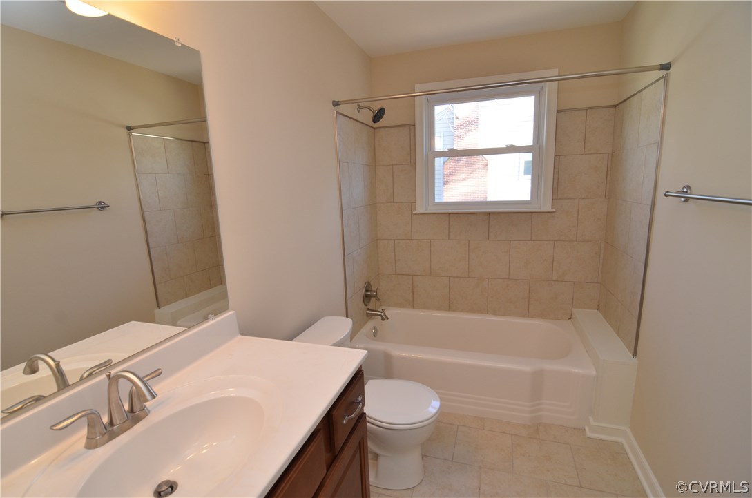 3308 Osborne Road Chester, VA 23831 - Photo 7 of 26 a bathroom with a sink a toilet and shower