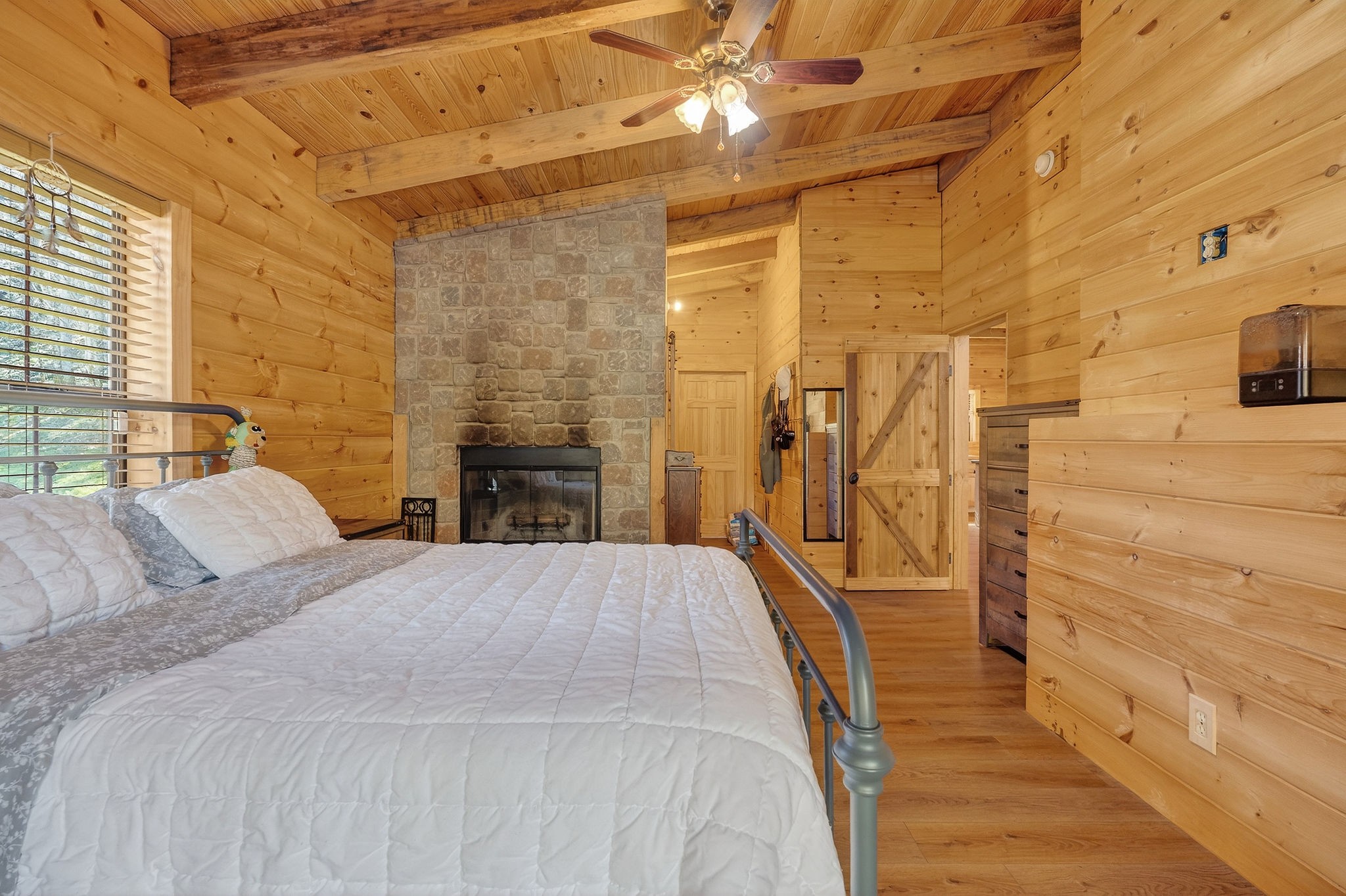 3331 Adamson Branch Road Liberty, TN 37095 - Photo 19 of 59 a spacious bedroom with a bed and a shower