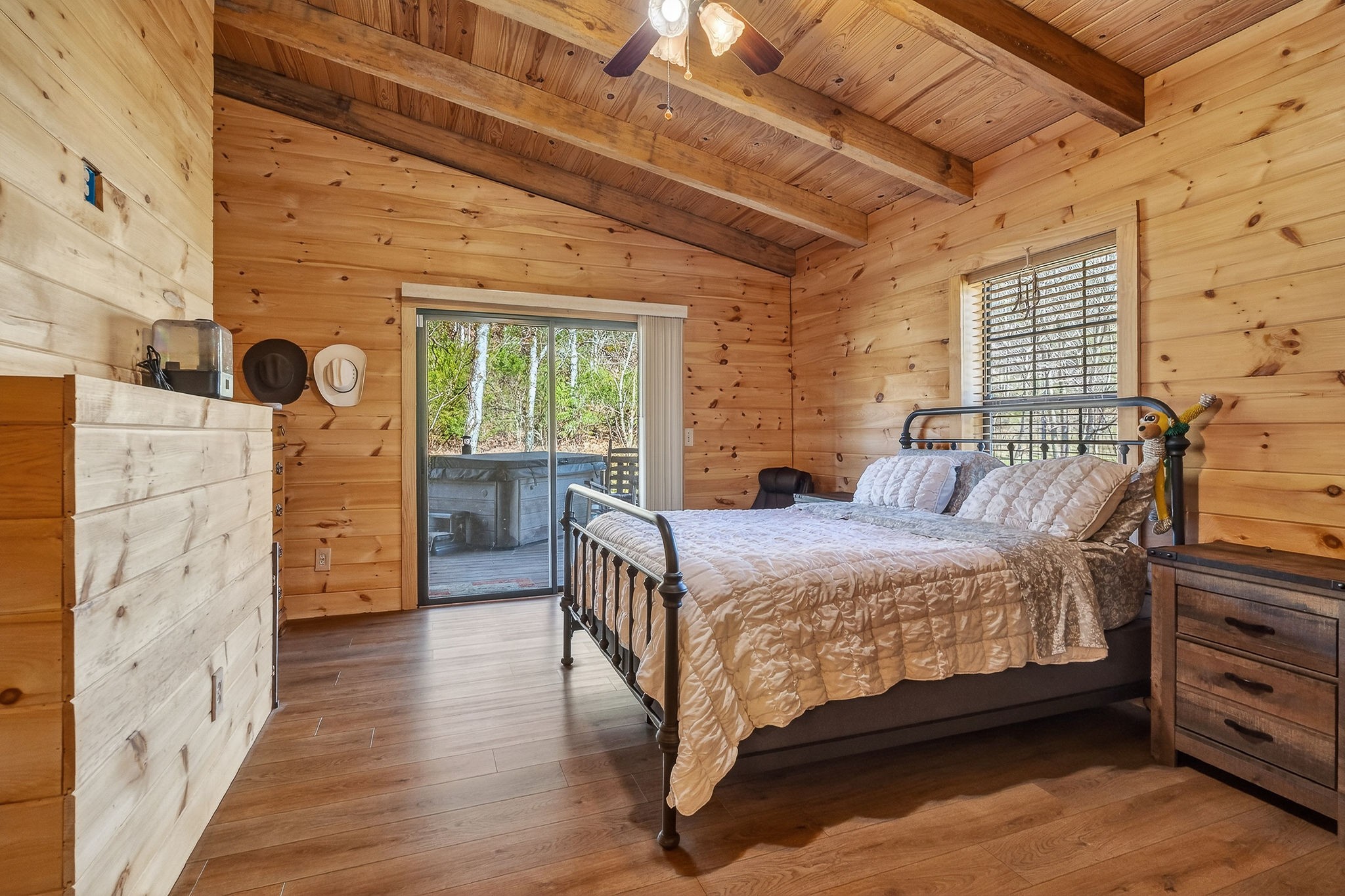 3331 Adamson Branch Road Liberty, TN 37095 - Photo 21 of 59 a bedroom with a bed and a dresser next to a window