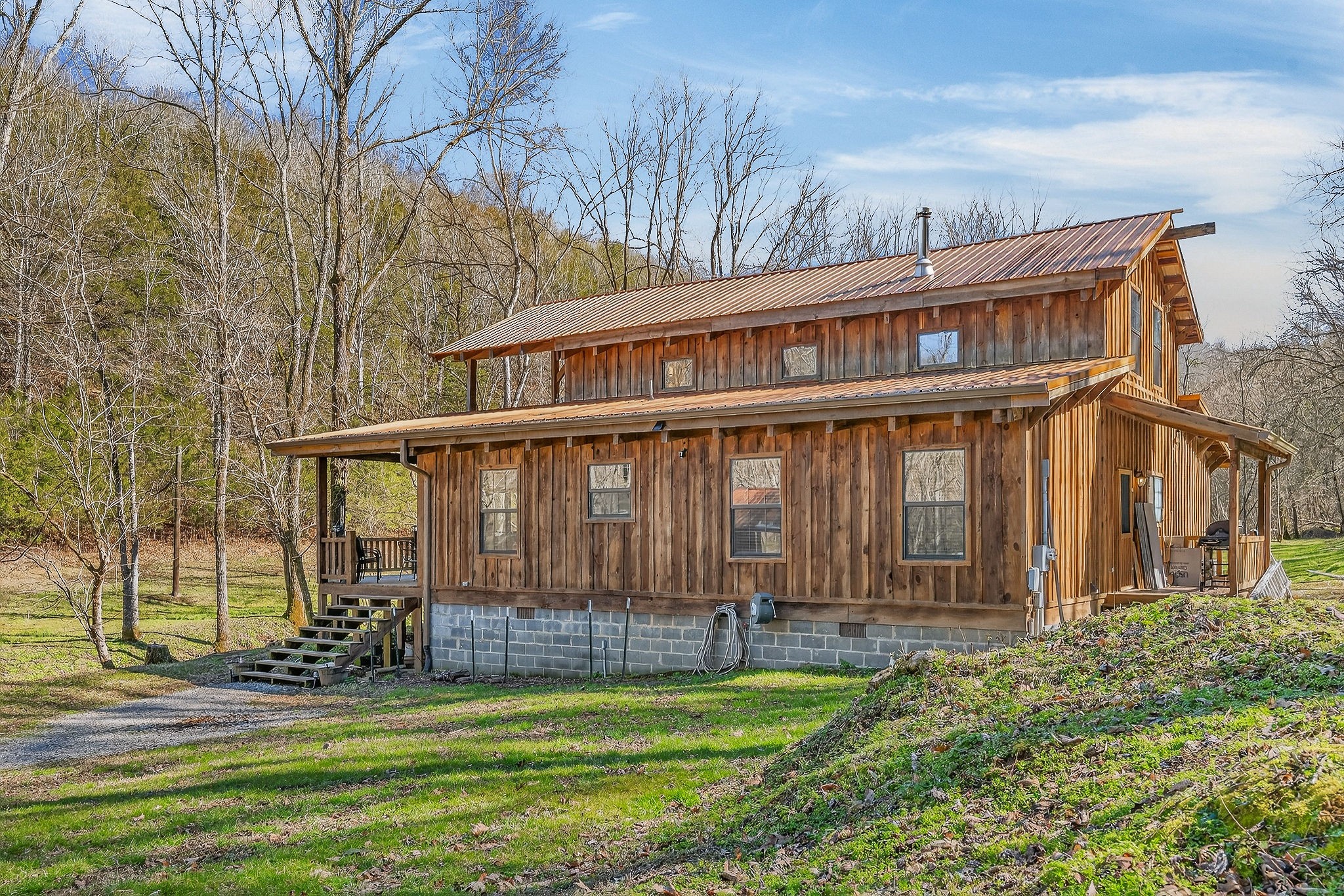 3331 Adamson Branch Road Liberty, TN 37095 - Photo 32 of 59 a view of a house with yard and sitting area