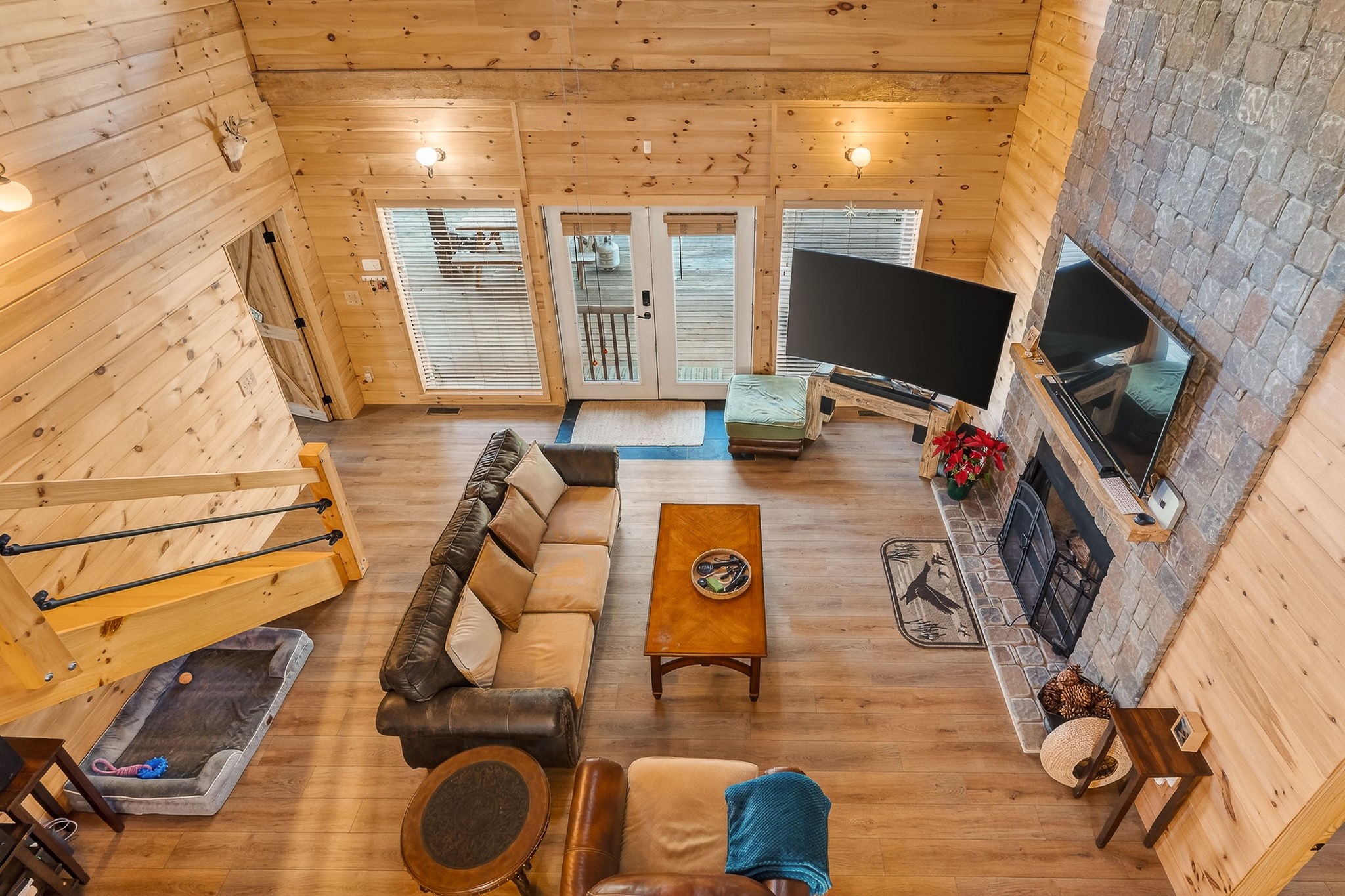 3331 Adamson Branch Road Liberty, TN 37095 - Photo 8 of 59 a view of a livingroom with furniture wooden floor and windows