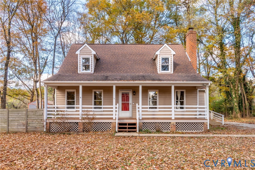 1140 Berryhill Road Henrico, VA 23231 - Photo 1 of 29 View of front of property with a porch, a shingled