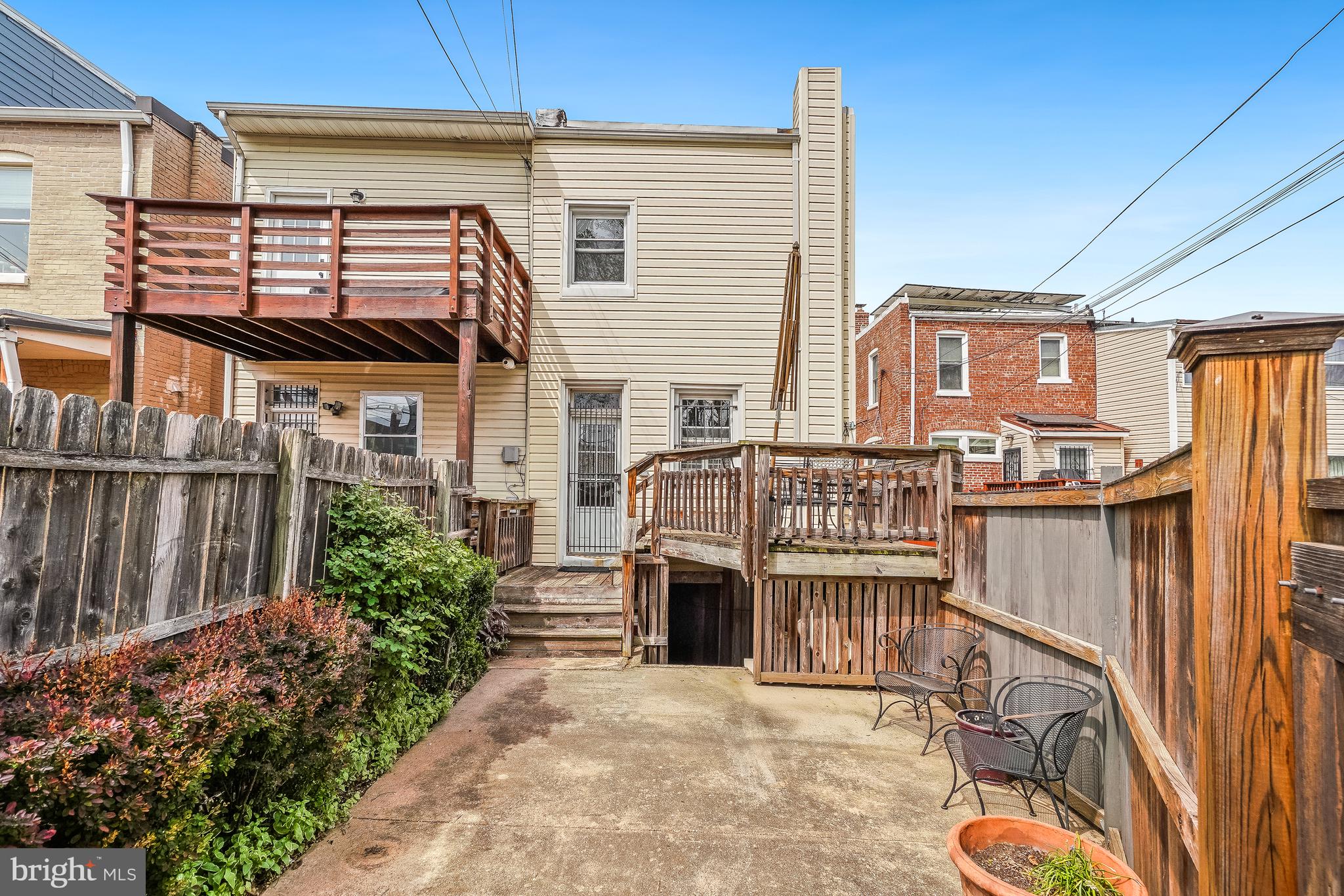 323 W Street Northeast Washington, DC 20002 - Photo 22 of 22 a view of a house with wooden fence